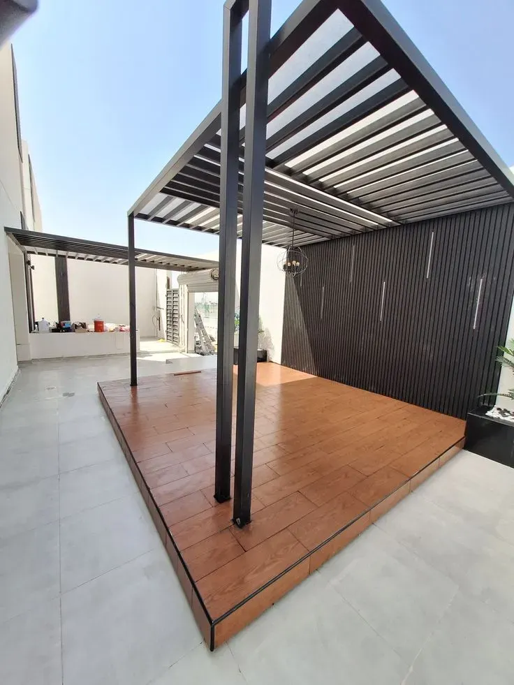 برجولات ديكور للمداخل في الرياض – تضيف ظلال أنيقة وبصمة فنية