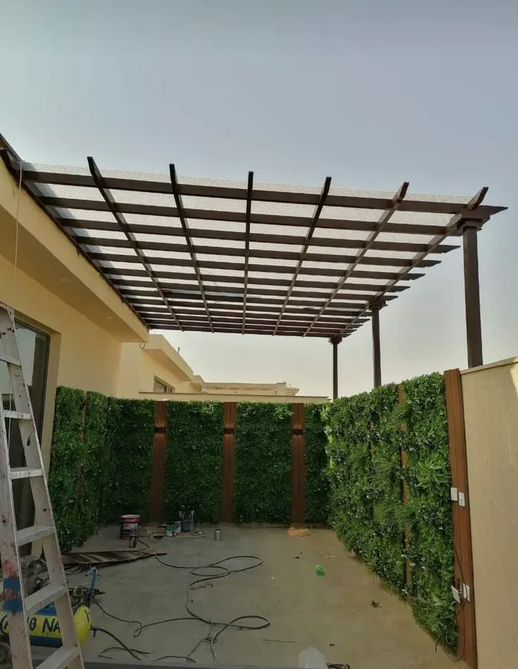 برجولات ديكور للمداخل في الرياض – تضيف ظلال أنيقة وبصمة فنية