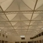 مظلات تغطية ساحات المدارس في حي الروابي بالرياض