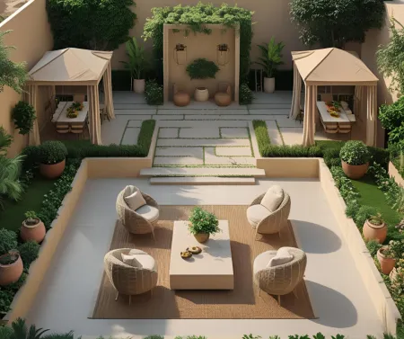 تركيب مظلات حي الملقا: الحل الأمثل لحماية المساحات المفتوحة