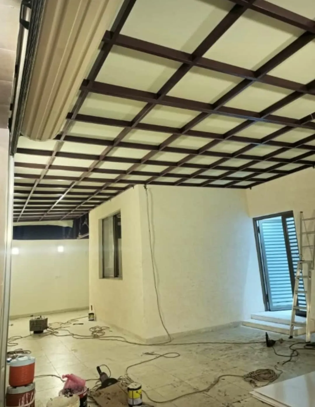 جلسات شتويه وبرجولات واحواض كلاسيكيه في حي العواد وسط الرياض