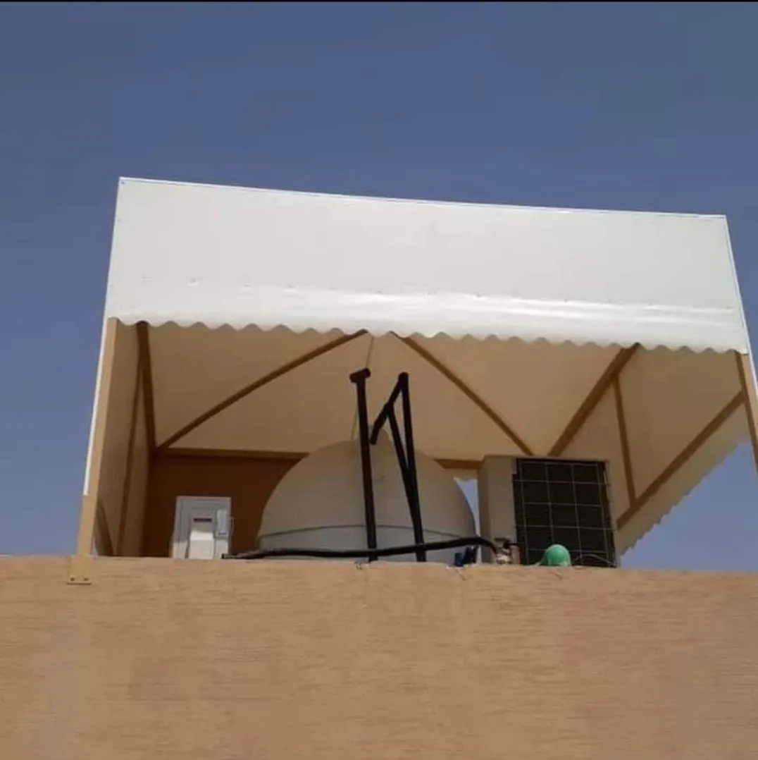 مظلات خزانات مظلات سخانات مظلات مكيفات مظلات السطح في حي لبن