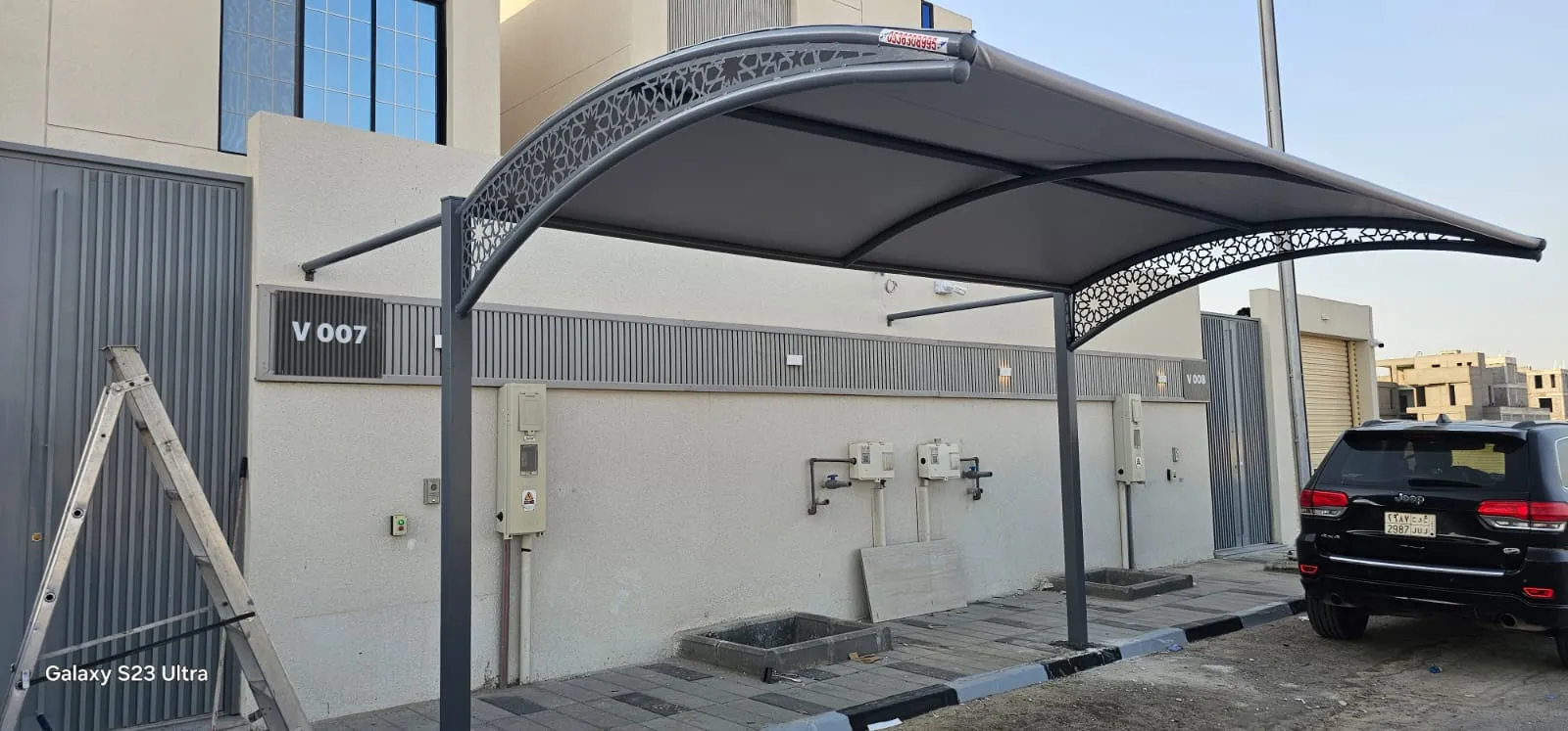 مظلات سيارات مظلات حدائق مظلات ممرات مظلات كابولي حي النرجس 