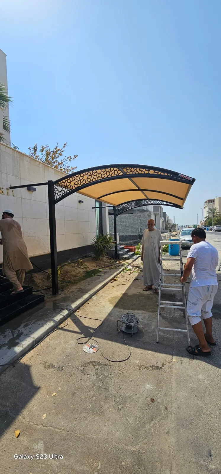 مظلات سيارات مظلات حدائق مظلات ممرات مظلات كابولي حي النرجس 