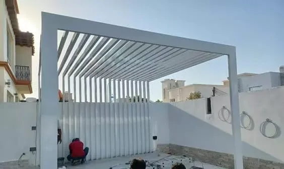 اقرب محل حداده تركيب المظلات وسواتر في حي النخيل والملز