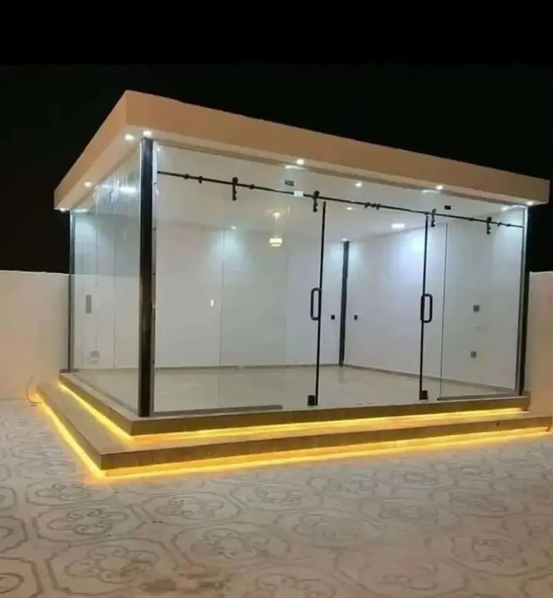 مقاول بناء مجالس زجاجية أنيقة وبسيطة بأقل تكلفة حي النسيم