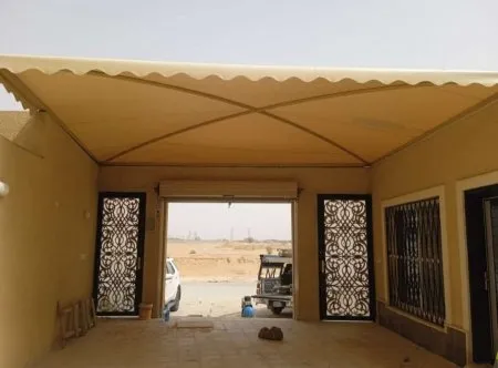 افضل تركيب مظلات مداخل ولكسان في حي النرجس والياسمين والملقا