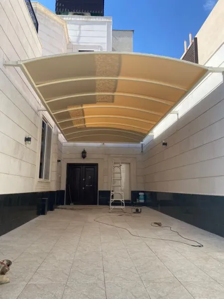 افضل تركيب مظلات مداخل ولكسان في حي النرجس والياسمين والملقا