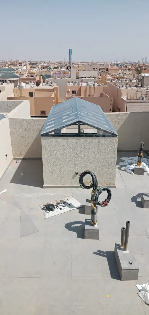 غرف إضافية خارجية وملاحق للاستراحة (أو للضيافة)في حي الحزم 