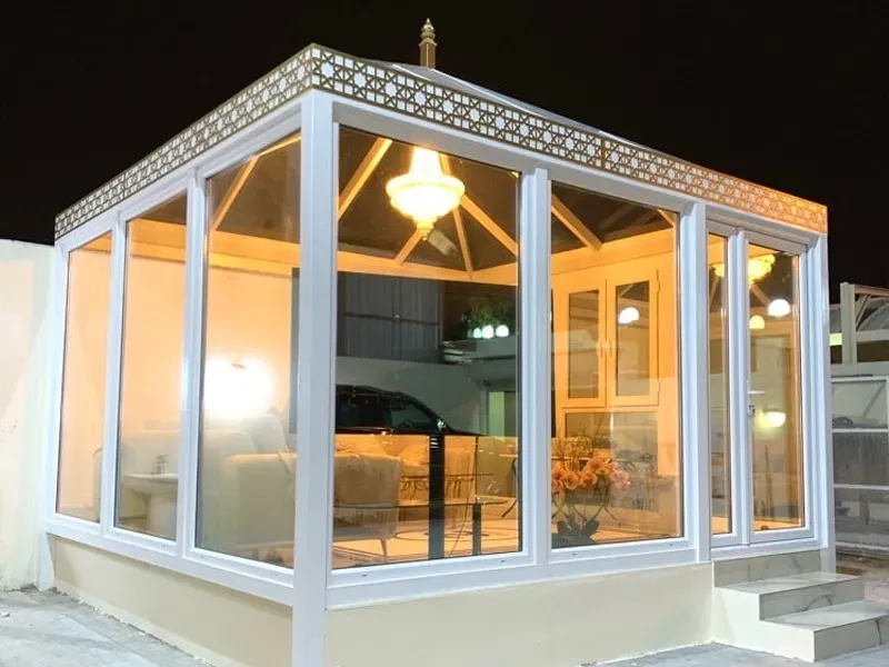 غرف إضافية خارجية وملاحق للاستراحة (أو للضيافة)في حي الحزم 