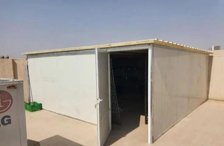 غرف إضافية خارجية وملاحق للاستراحة (أو للضيافة)في حي الحزم 