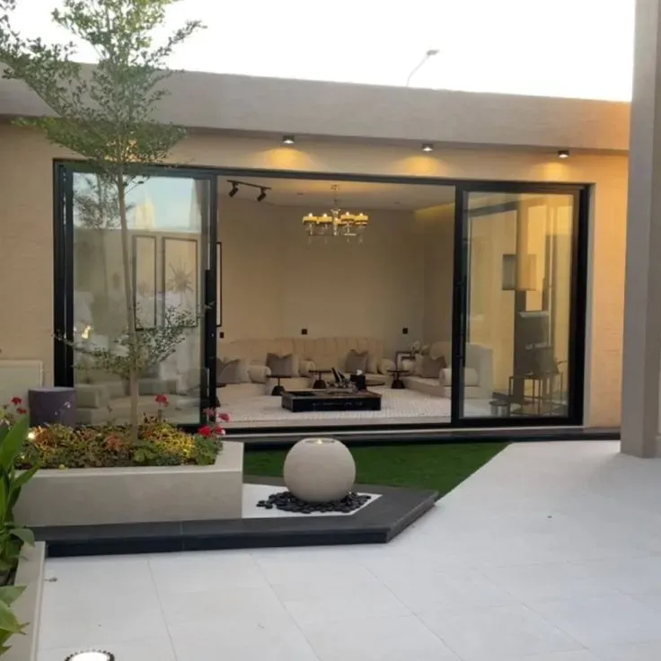 ارخص مقاول بناء مجلس خارجي في حي العارض لااحوش انيق زجاجي 