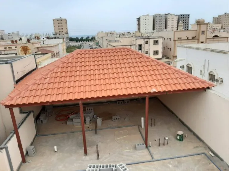 ارخص مقاول تركيب قرميدفي حي الملقا والدرعية للملاحق والأسطح