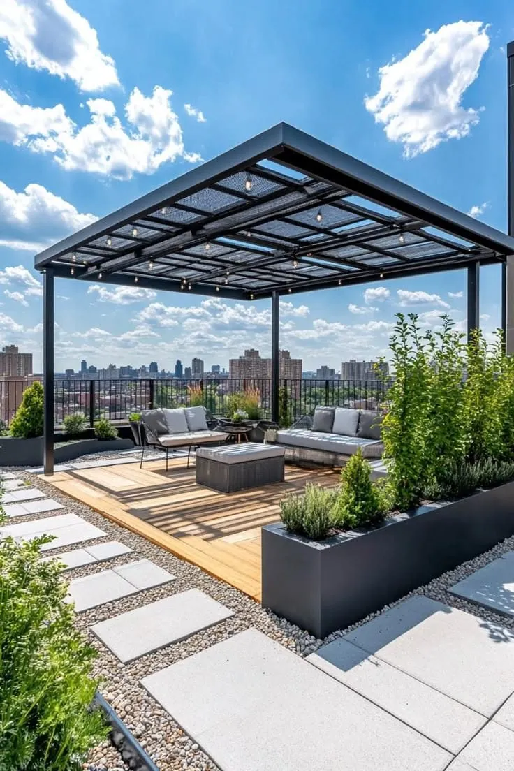 تحويل الفناء إلى واحة بالرياض:للمظلات والحدائق وتنسيق حدائق 