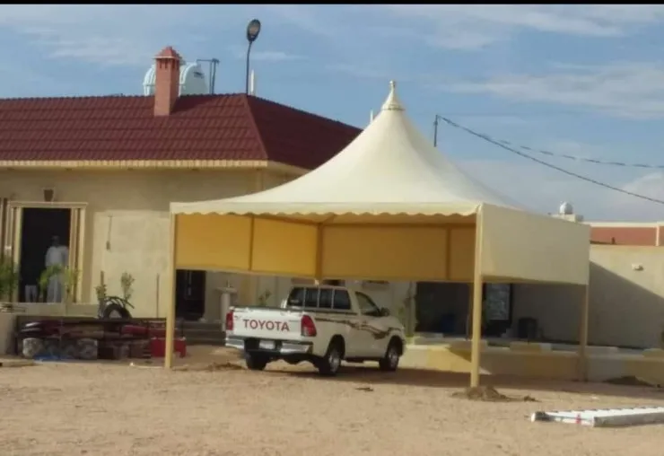 تركيب مظلات مداخل للمدارس والمنازل في حي الملز: حماية، فخامة