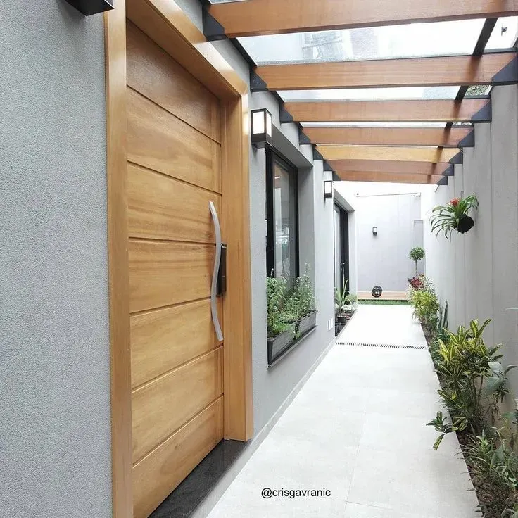 حداد مظلات مداخل فلل في شمال الرياض: تصاميم مودرن