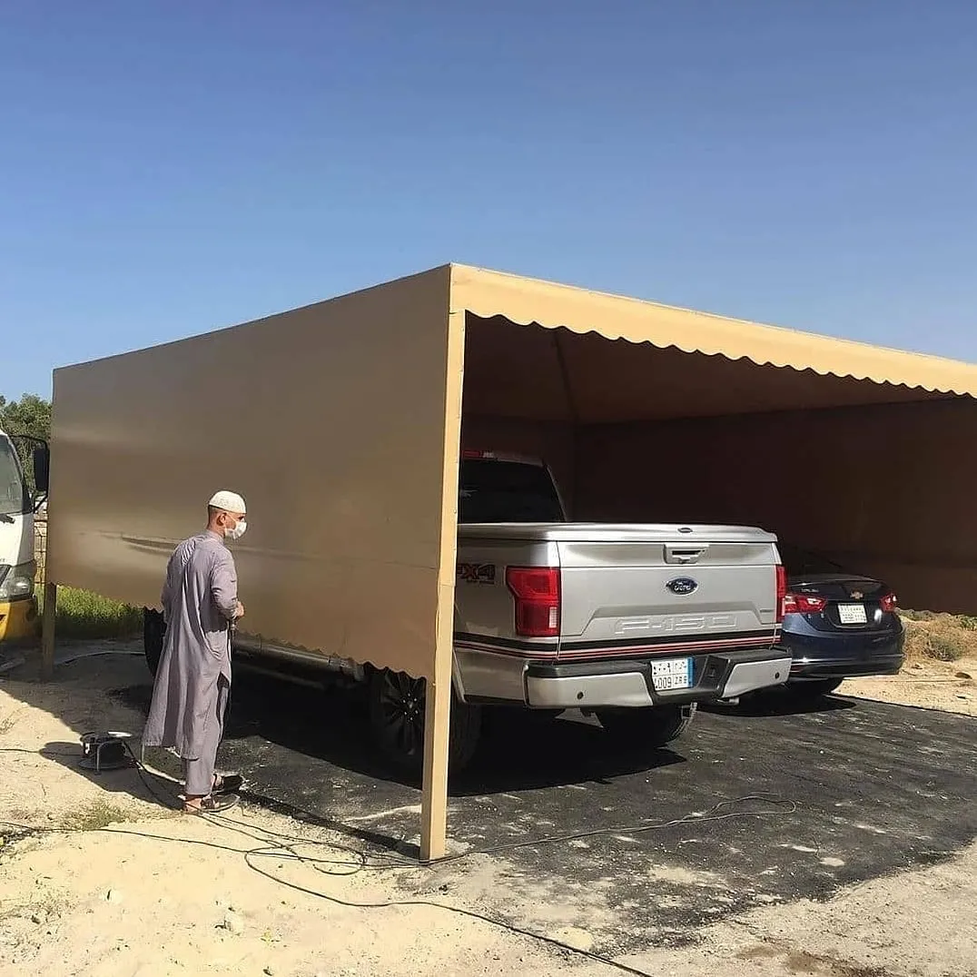 مظلات حدائق للمنزل بحي الروضةبأشكال وصور مظلات حدائق خارجية 