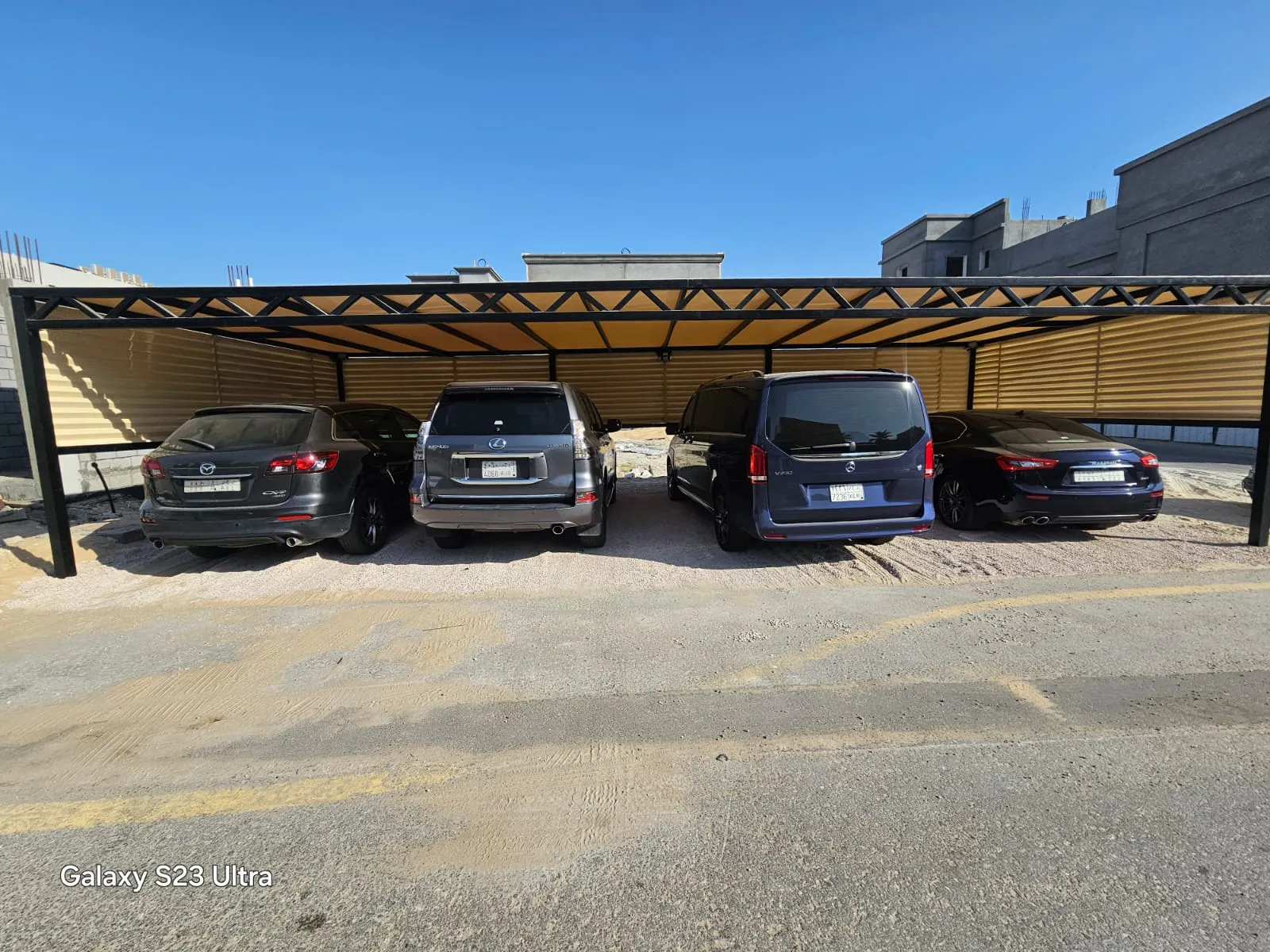 مظلات حدائق للمنزل بحي الروضةبأشكال وصور مظلات حدائق خارجية 