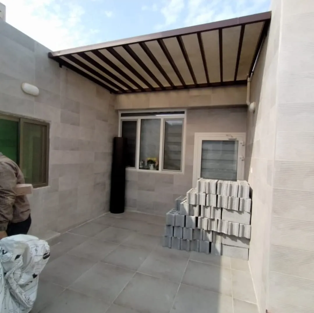 مظلات حدائق للمنزل بحي الروضةبأشكال وصور مظلات حدائق خارجية 