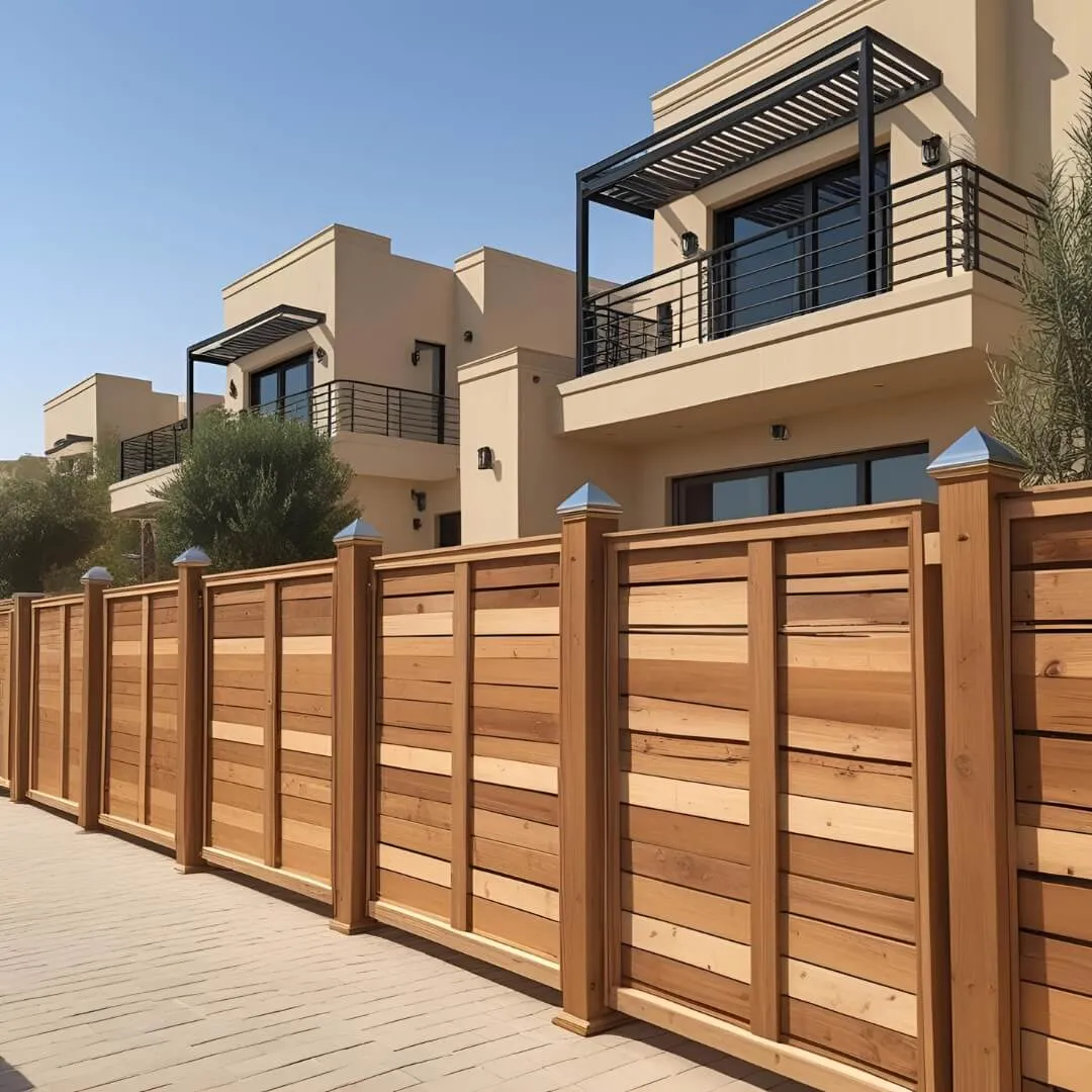 أنواع سواتر أحواش المنازل حي الروضة| دليل الأسعار والتركيب