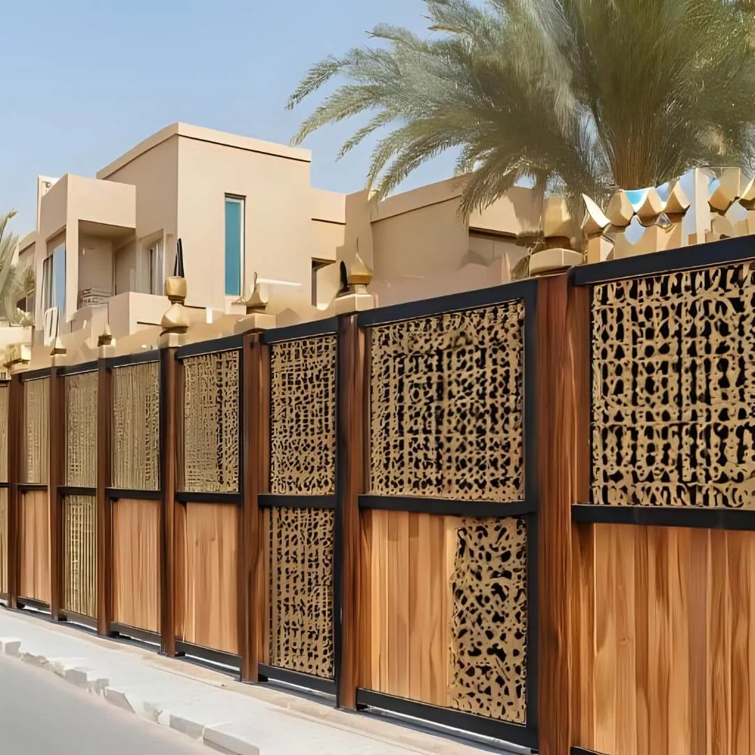 أنواع سواتر أحواش المنازل حي الروضة| دليل الأسعار والتركيب