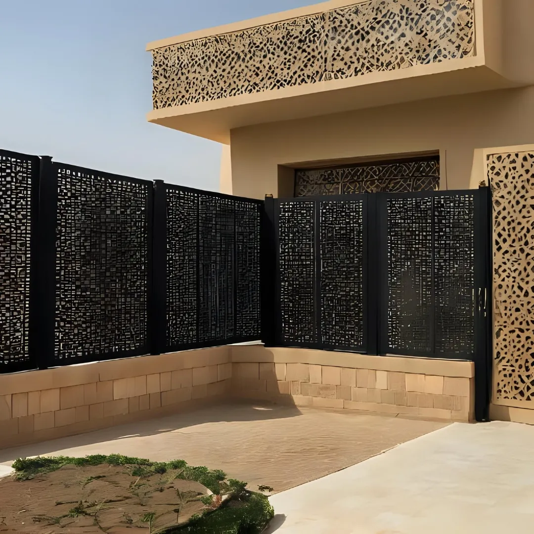 أنواع سواتر أحواش المنازل حي الروضة| دليل الأسعار والتركيب