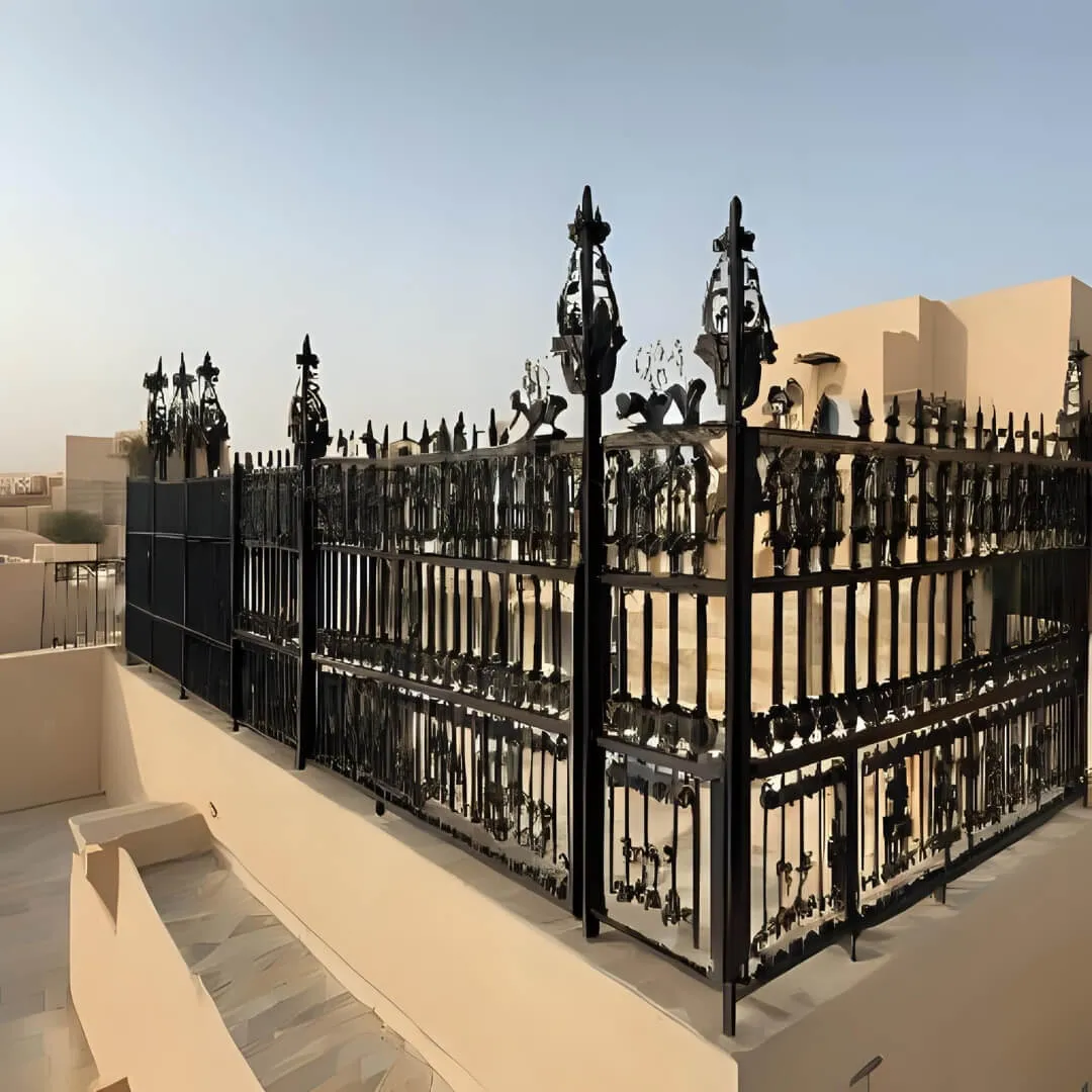 أنواع سواتر أحواش المنازل حي الروضة| دليل الأسعار والتركيب