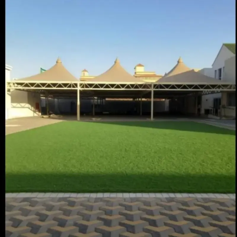 أنواع مظلات سيارات خارجية في حي الملز:لتركيب مظلات البوثلين 