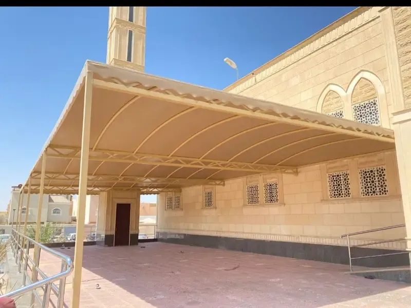 أنواع مظلات سيارات خارجية في حي الملز:لتركيب مظلات البوثلين 