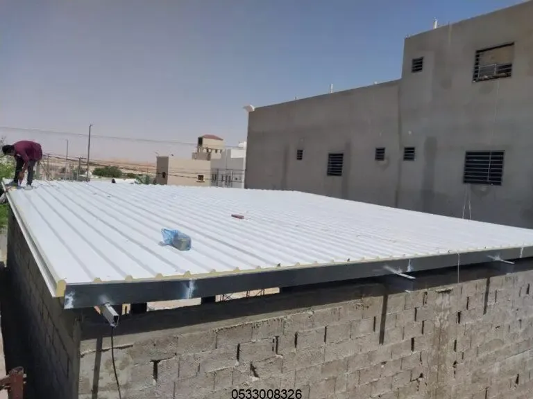 تركيب ساندوتش بانل للملاحق والغرف في حي الملقا:بأسعار مناسبة