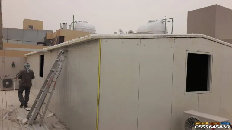تركيب ساندوتش بانل للملاحق والغرف في حي الملقا:بأسعار مناسبة